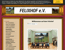 Tablet Screenshot of felixhof.de